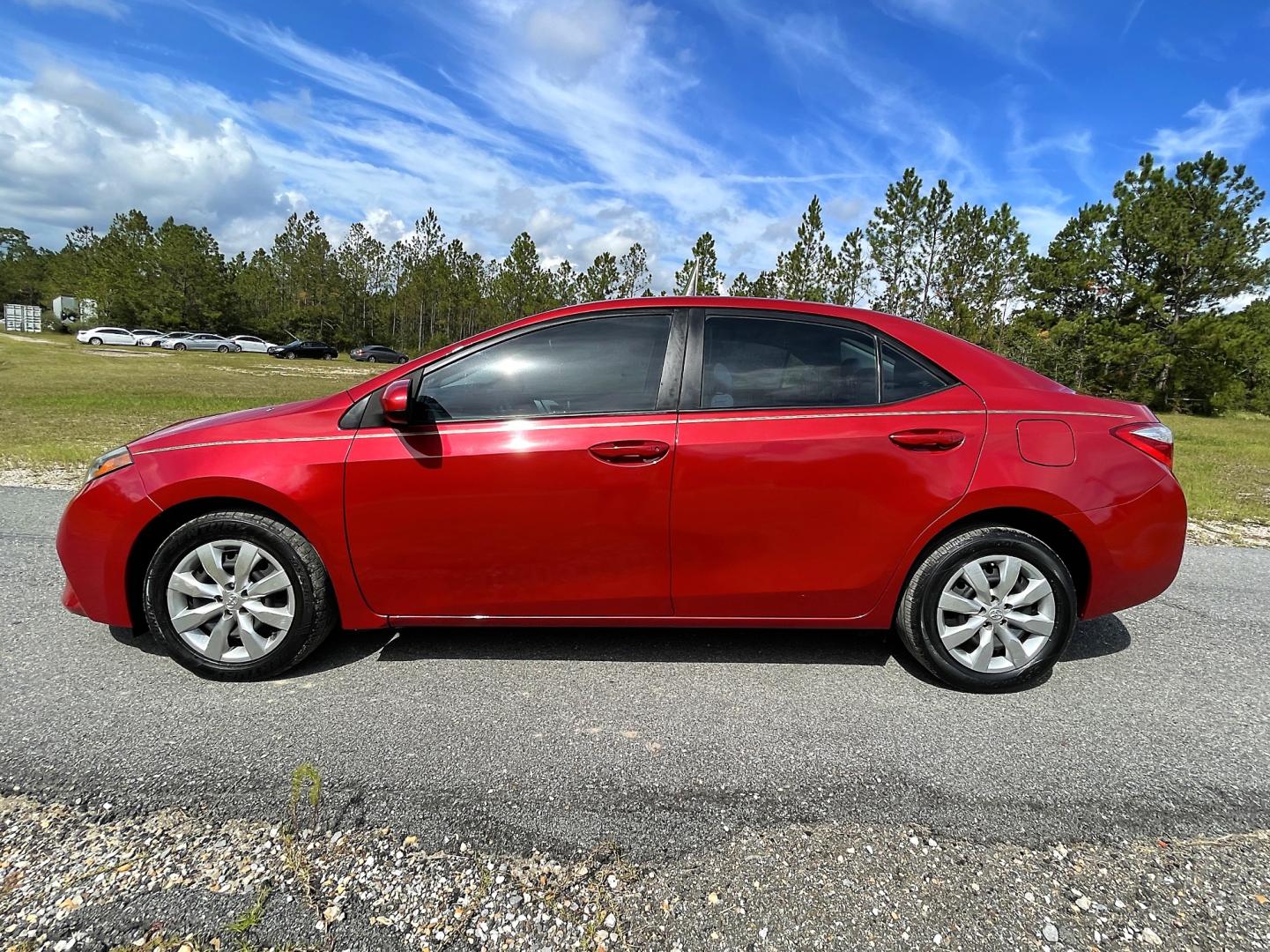 2014 Red Toyota Corolla L 4-Speed AT (2T1BURHE5EC) with an 1.8L L4 DOHC 16V engine, 4-Speed Automatic transmission, located at 18001 Kellogg Rd, Saucier, MS, 39574, (228) 832-1441, 139.421463, -76.641457 - ""GREAT PRICE!! "" 2014 TOYOTA COROLLA LE All you need is proof of income, proof of residence, valid drivers license and insurance! No credit check ever!! Only $995 DN - or buy it outright for $8,395. – TOYOTA Strong! - 1.8L DOHC 16V – Runs GREAT - Just Serviced! – CARFAX Great Value! - Photo#3