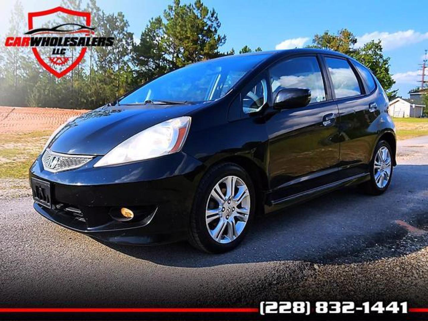 2010 Black /Gray Honda Fit Sport Hatchback 4D (JHMGE8H41AC) with an 1.5L L4 SOHC 16V engine, Automatic, 5-Spd w/Overdrive transmission, located at 18001 Kellogg Rd, Saucier, MS, 39574, (228) 832-1441, 139.421463, -76.641457 - '' E-Z FINANCING!! '' 2010 Honda Fit Sport Hatchback 4D ~ 2-Owners, 33 MPG, Great Value, CARFAX APPROVED, LOW DOWN PAYMENT, SKIP YOUR FIRST PAYMENT, IRON CLAD Warranty, AND MUCH MORE !!We have ALL TYPES OF FINANCING OPTIONS! This Books out for $5,570 - Buy it today for only $4,895 !! Easy easy appro - Photo#1