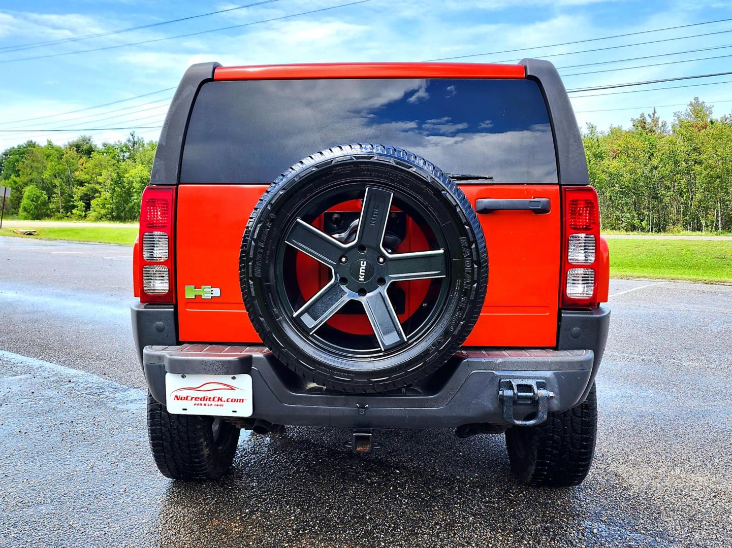 2008 Red Hummer H3 Base (5GTEN13E188) with an 3.7L L5 DOHC 20V engine, AUTOMATIC transmission, located at 18001 Kellogg Rd, Saucier, MS, 39574, (228) 832-1441, 39.421459, -76.641457 - Photo#5