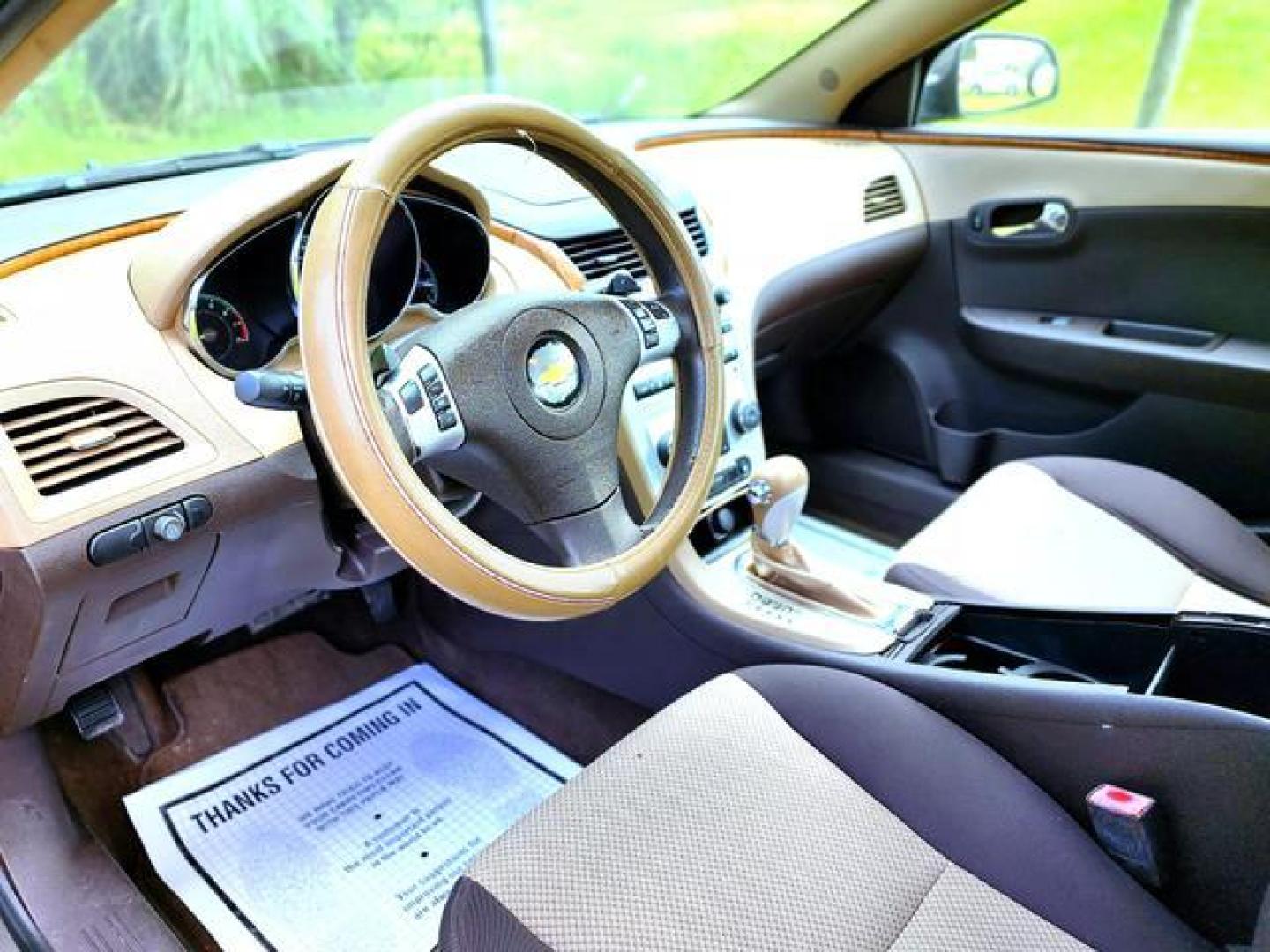 2010 Beige /Grey Chevrolet Malibu LT Sedan 4D (1G1ZC5EB1AF) with an 2.4L L4 DOHC 16V engine, Auto, 6-Spd Overdrive and TAPshft transmission, located at 18001 Kellogg Rd, Saucier, MS, 39574, (228) 832-1441, 139.421463, -76.641457 - Photo#9