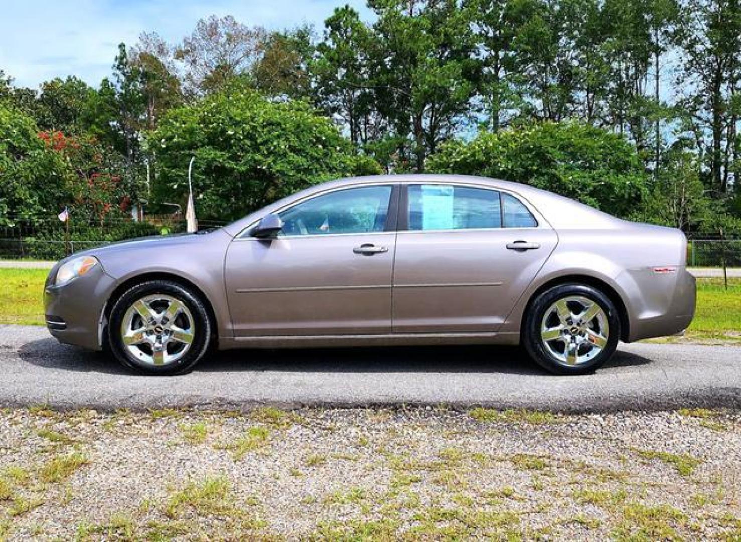 2010 Beige /Grey Chevrolet Malibu LT Sedan 4D (1G1ZC5EB1AF) with an 2.4L L4 DOHC 16V engine, Auto, 6-Spd Overdrive and TAPshft transmission, located at 18001 Kellogg Rd, Saucier, MS, 39574, (228) 832-1441, 139.421463, -76.641457 - Photo#4