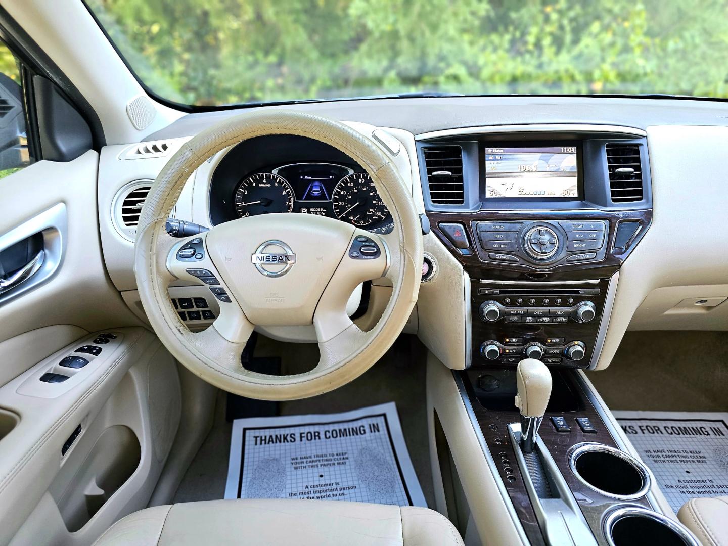 2014 Blue Nissan Pathfinder S 2WD (5N1AR2MN3EC) with an 3.5L V6 DOHC 24V engine, Continuously Variable Transmission transmission, located at 18001 Kellogg Rd, Saucier, MS, 39574, (228) 832-1441, 39.421459, -76.641457 - 1-OWNER !! 2014 NISSAN PATHFINDER SL – It's A CARFAX 1-OWNER Vehicle! – It's A CARFAX Well-Maintained Vehicle! – NISSAN Strong! - V6! 3.5L DOHC 24V – Runs GREAT - Just Serviced! – AUTOMATIC Transmission – Ice COLD A/C with Rear Controls – DUAL - Photo#14