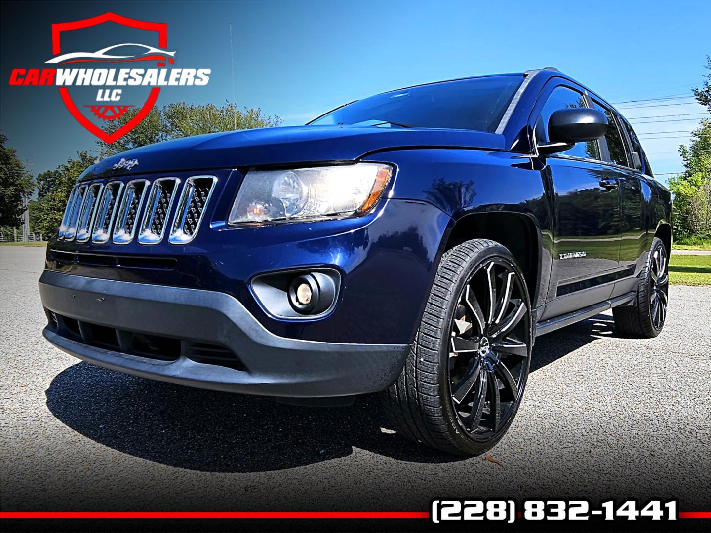 2014 Blue Jeep Compass Sport FWD (1C4NJCBA5ED) with an 2.0L L4 DOHC 16V engine, AUTOMATIC transmission, located at 18001 Kellogg Rd, Saucier, MS, 39574, (228) 832-1441, 39.421459, -76.641457 - CLEAN CARFAX !! 2014 JEEP COMPASS SPORT – JEEP Strong! - 2.0L DOHC 16V – Runs GREAT - Just Serviced! – CLEAN CARFAX Vehicle! – FUEL SAVER!! est. 30 MPG hwy! – AUTOMATIC Transmission – Ice COLD A/C – Aftermarket -AM // FM // XM // CD // USB // MP3 // BLUETOOTH Stereo  - Photo#0