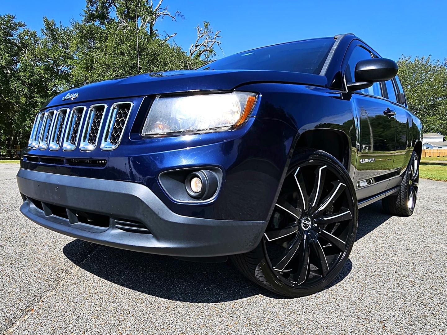 2014 Blue Jeep Compass Sport FWD (1C4NJCBA5ED) with an 2.0L L4 DOHC 16V engine, AUTOMATIC transmission, located at 18001 Kellogg Rd, Saucier, MS, 39574, (228) 832-1441, 39.421459, -76.641457 - CLEAN CARFAX !! 2014 JEEP COMPASS SPORT – JEEP Strong! - 2.0L DOHC 16V – Runs GREAT - Just Serviced! – CLEAN CARFAX Vehicle! – FUEL SAVER!! est. 30 MPG hwy! – AUTOMATIC Transmission – Ice COLD A/C – Aftermarket -AM // FM // XM // CD // USB // MP3 // BLUETOOTH Stereo  - Photo#18