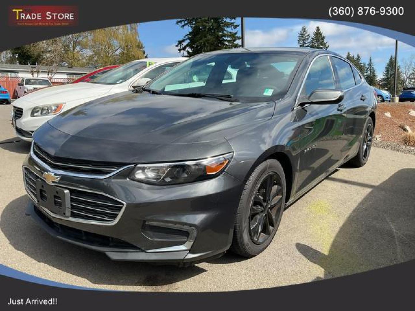 2017 Gray /Black Chevrolet Malibu LT Sedan 4D (1G1ZE5ST5HF) , Automatic, 6-Spd transmission, located at 18001 Kellogg Rd, Saucier, MS, 39574, (228) 832-1441, 39.421459, -76.641457 - Photo#0