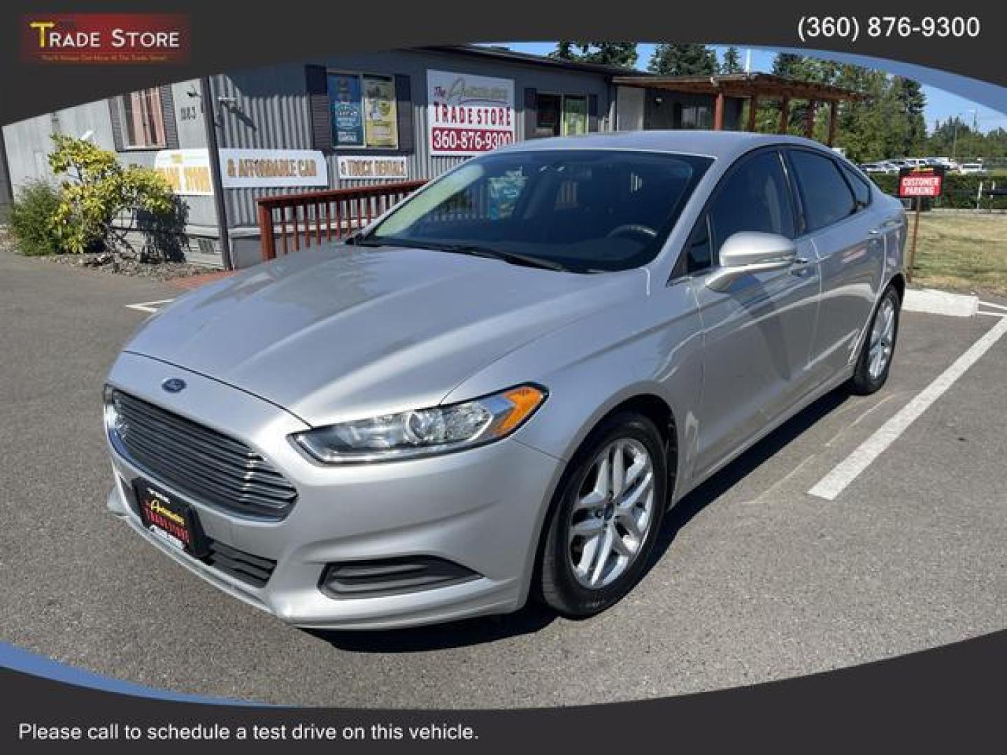 2016 Silver /Black Ford Fusion SE Sedan 4D (3FA6P0H76GR) , Auto, 6-Spd SelectShift transmission, located at 18001 Kellogg Rd, Saucier, MS, 39574, (228) 832-1441, 39.421459, -76.641457 - Photo#0