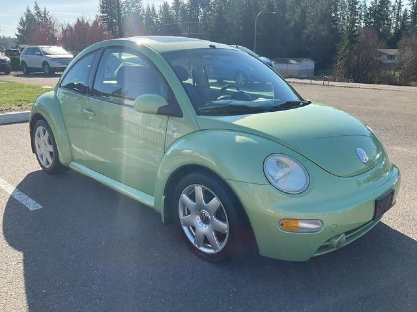 2003 Green /Black Volkswagen New Beetle GLS Hatchback Coupe 2D (3VWCD21C33M) , Manual, 5-Spd transmission, located at 18001 Kellogg Rd, Saucier, MS, 39574, (228) 832-1441, 39.421459, -76.641457 - Photo#6