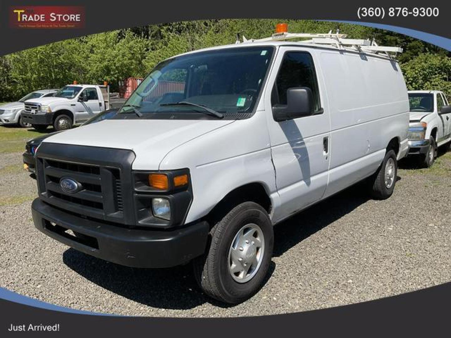 2011 White /Gray Ford E250 Cargo Van 3D (1FTNE2EL5BD) , Automatic, 4-Spd w/Overdrive transmission, located at 18001 Kellogg Rd, Saucier, MS, 39574, (228) 832-1441, 39.421459, -76.641457 - **Dealer Statement: The Trade Store offers the nicest previously owned inventory you'll find of cars, vans, trucks and more. We offer many banks, credit unions and special financing options to fit your needs regardless of your credit, as well as sourcing of specific vehicles for qualified custom - Photo#0