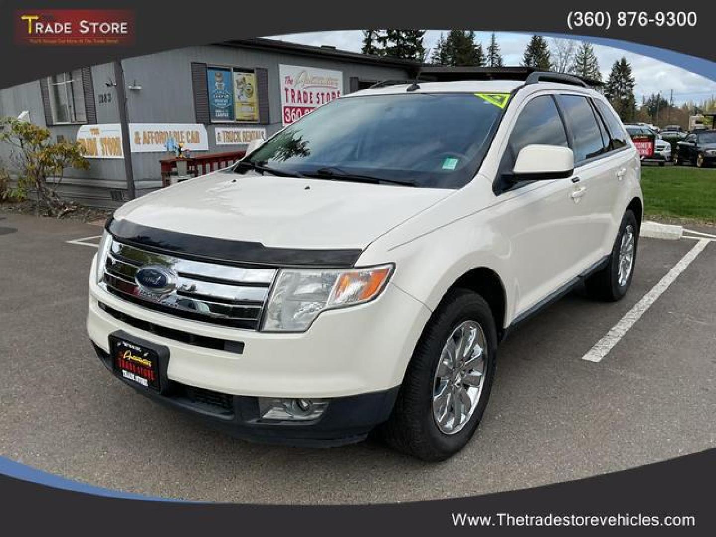 2008 White /Black Ford Edge SEL Sport Utility 4D (2FMDK38C28B) , Automatic, 6-Spd w/Overdrive transmission, located at 18001 Kellogg Rd, Saucier, MS, 39574, (228) 832-1441, 39.421459, -76.641457 - **Dealer Statement: The Trade Store offers the nicest previously owned inventory you'll find of cars, vans, trucks and more. We offer many banks, credit unions and special financing options to fit your needs regardless of your credit, as well as sourcing of specific vehicles for qualified custom - Photo#0