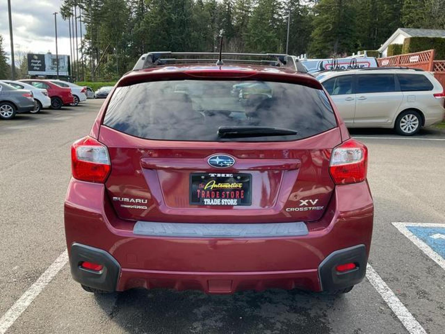 2013 Red /Gray Subaru XV Crosstrek Premium Sport Utility 4D (JF2GPACC7D2) , Automatic, CVT transmission, located at 18001 Kellogg Rd, Saucier, MS, 39574, (228) 832-1441, 39.421459, -76.641457 - Photo#3