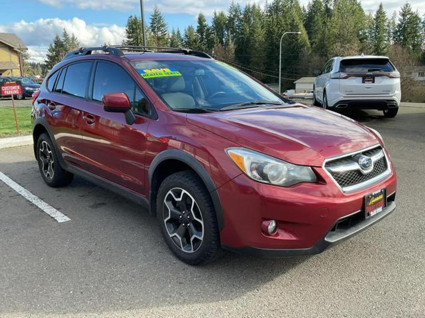 2013 Red /Gray Subaru XV Crosstrek Premium Sport Utility 4D (JF2GPACC7D2) , Automatic, CVT transmission, located at 18001 Kellogg Rd, Saucier, MS, 39574, (228) 832-1441, 39.421459, -76.641457 - Photo#6