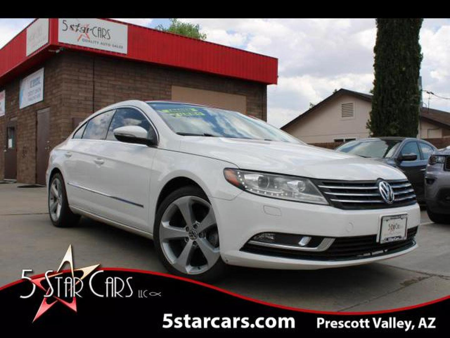 2013 Candy White /Black Leatherette Volkswagen CC Lux Sedan 4D (WVWRP7AN4DE) , Automatic, 6-Spd DSG w/Tiptronic transmission, located at 18001 Kellogg Rd, Saucier, MS, 39574, (228) 832-1441, 39.421459, -76.641457 - ~ TEXT or CALL 928 775 5O6O ~ 5STARCARS .C0M ~** TURBOCHARGED! ~ LOADED LUX SEDAN! ~ SUPER NICE!** EXCEPTIONAL CONDITION! 4.2 of 5 Third Party Condition Report! ** GREAT MAINTENANCE HISTORY! Well Taken Care of! ** Inspected - Tested - Professionally Serviced and Renewed!** READY for MANY MORE Yea - Photo#0