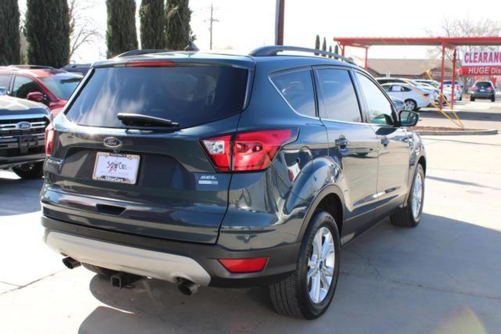 2019 Blue /Gray Ford Escape SEL Sport Utility 4D (1FMCU9HD5KU) , Automatic, 6-Spd w/SelectShift transmission, located at 18001 Kellogg Rd, Saucier, MS, 39574, (228) 832-1441, 39.421459, -76.641457 - Photo#1