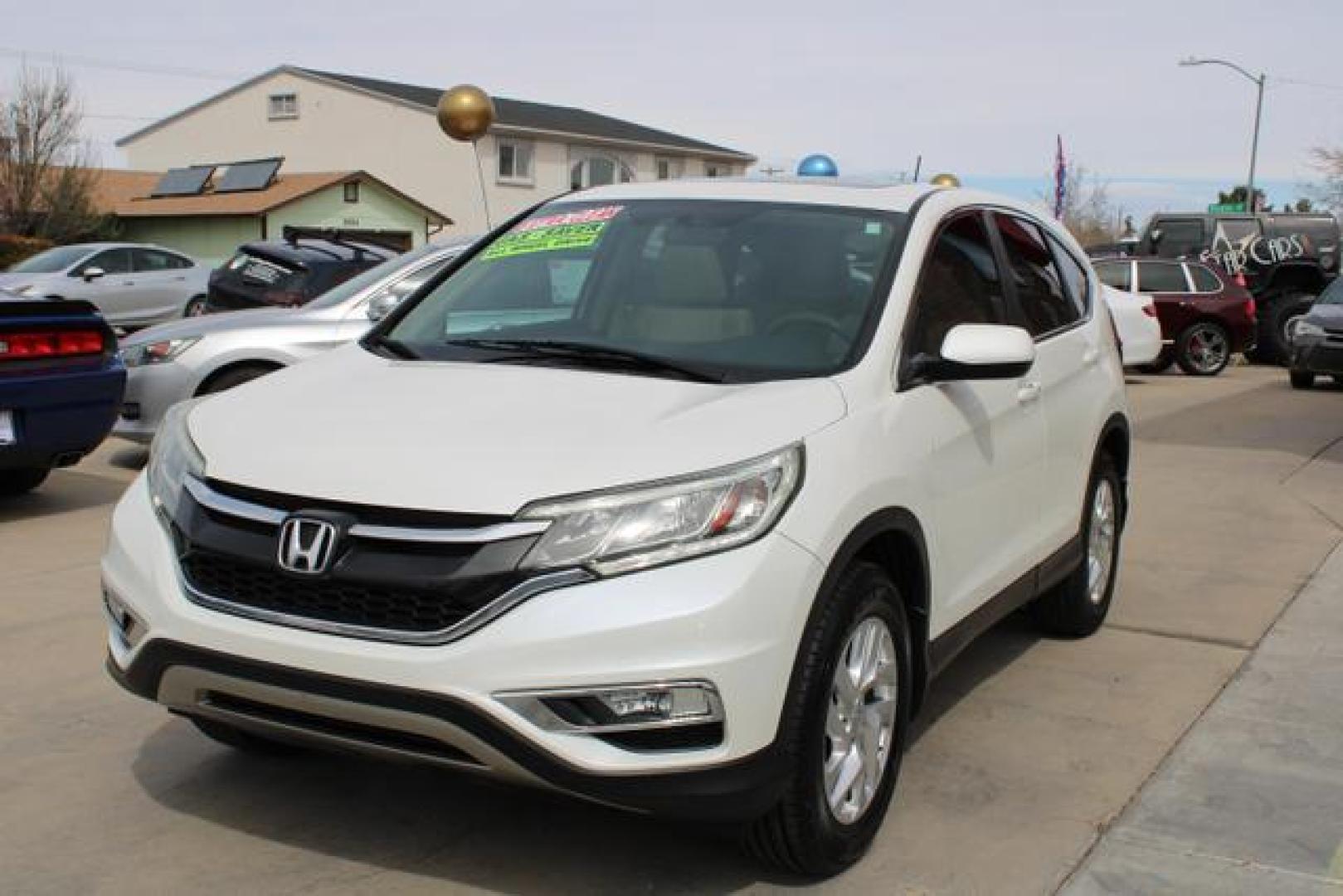 2015 White /Beige Honda CR-V EX Sport Utility 4D (5J6RM4H52FL) , Automatic, CVT transmission, located at 18001 Kellogg Rd, Saucier, MS, 39574, (228) 832-1441, 39.421459, -76.641457 - Photo#3