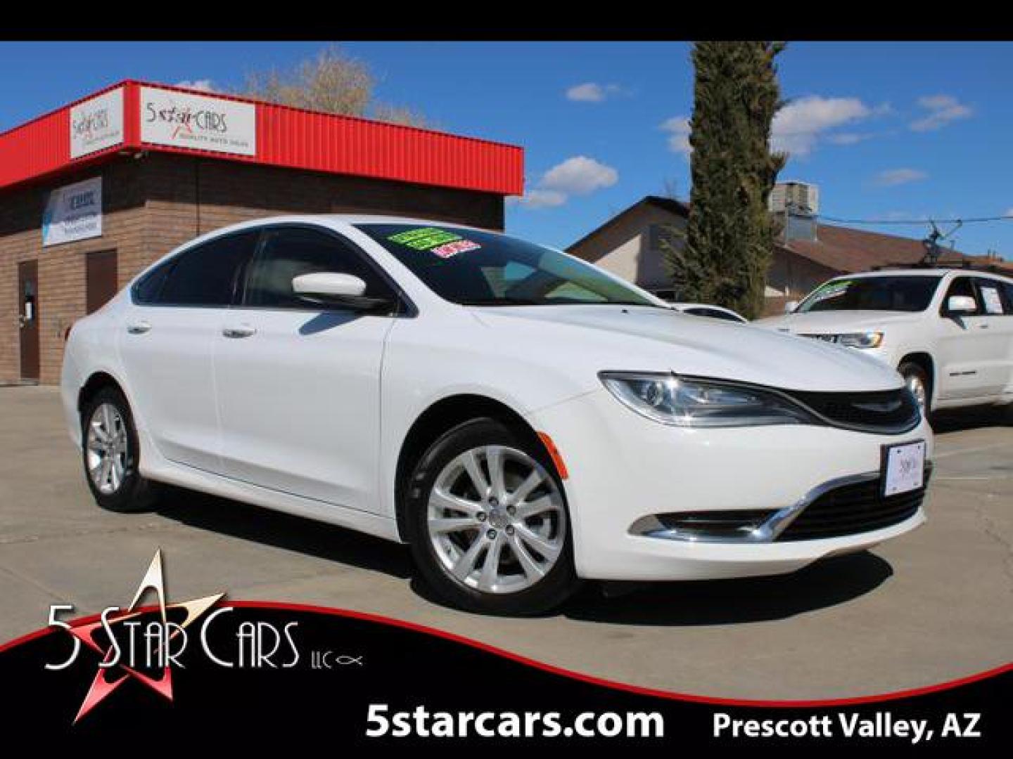 2015 Bright White /Black Fabric Chrysler 200 Limited Sedan 4D (1C3CCCAB8FN) , Automatic, 9-Spd transmission, located at 18001 Kellogg Rd, Saucier, MS, 39574, (228) 832-1441, 39.421459, -76.641457 - ** THIS VEHICLE IS IN PROCESS and WILL BE READY SHORTLY! ~TEXT or CALL 928 775 5O6O ~ 5STARCARS .C0M ~** PREFERRED PKG! ~ GAS SAVER! ~ SUPER NICE 200 LIMITED SEDAN!** EXCEPTIONAL CONDITION! 4.2 of 5 Third Party Condition Report! ** Inspected - Tested - Professionally Serviced and Renewed!** R - Photo#0