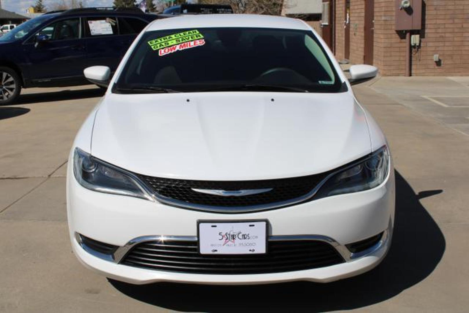 2015 Bright White /Black Fabric Chrysler 200 Limited Sedan 4D (1C3CCCAB8FN) , Automatic, 9-Spd transmission, located at 18001 Kellogg Rd, Saucier, MS, 39574, (228) 832-1441, 39.421459, -76.641457 - ** THIS VEHICLE IS IN PROCESS and WILL BE READY SHORTLY! ~TEXT or CALL 928 775 5O6O ~ 5STARCARS .C0M ~** PREFERRED PKG! ~ GAS SAVER! ~ SUPER NICE 200 LIMITED SEDAN!** EXCEPTIONAL CONDITION! 4.2 of 5 Third Party Condition Report! ** Inspected - Tested - Professionally Serviced and Renewed!** R - Photo#16