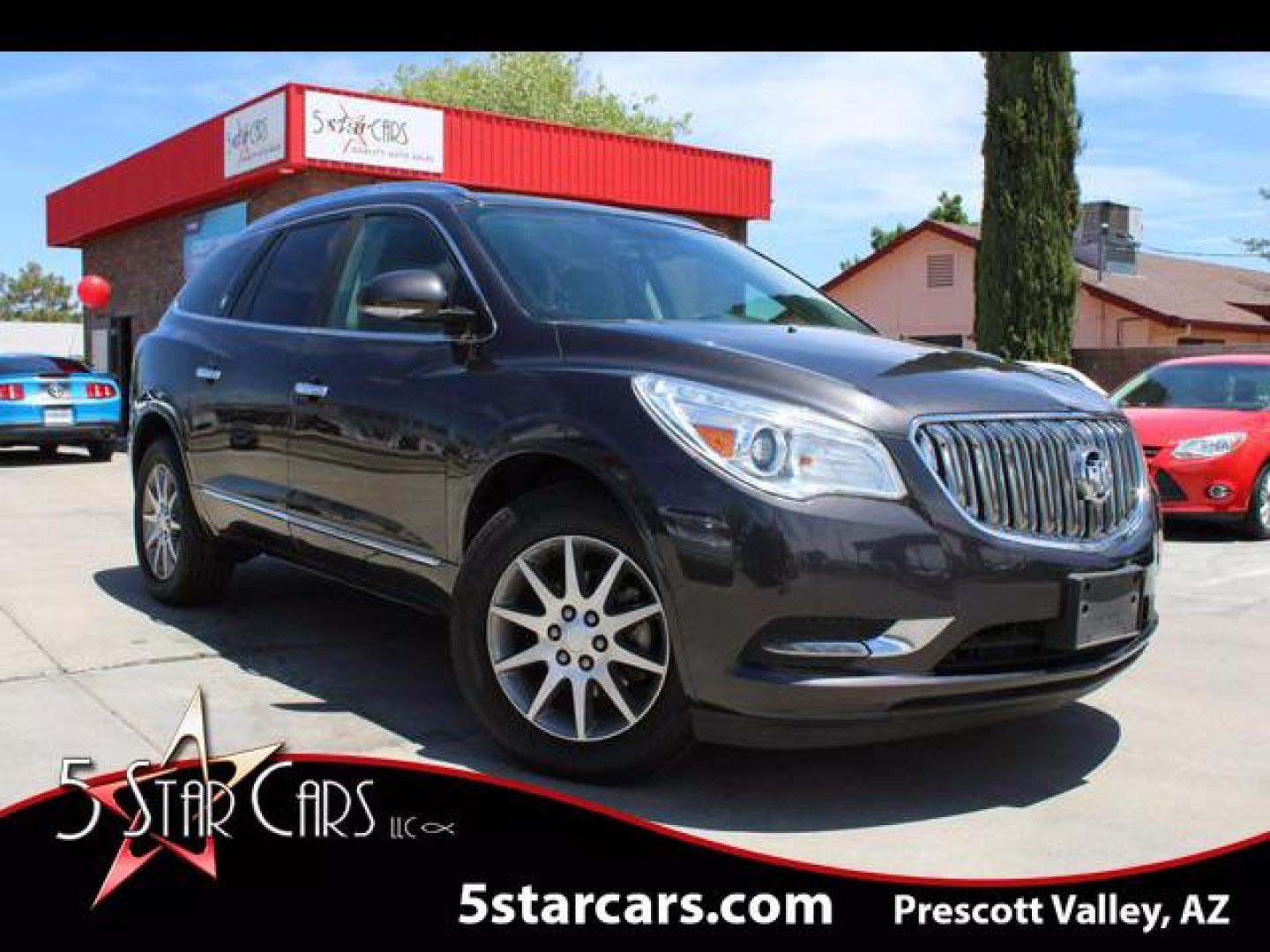 2017 Brown /Black Leather Buick Enclave Leather Sport Utility 4D (5GAKVBKD4HJ) , Auto, 6-Spd Overdrive transmission, located at 18001 Kellogg Rd, Saucier, MS, 39574, (228) 832-1441, 39.421459, -76.641457 - ~ TEXT or CALL 928 775 5O6O ~ 5STARCARS .C0M ~** AWD! ~ TWO OWNER! ~ 3RD ROW! ~ LOADED LEATHER GRP!** PRISTINE CONDITION Inside and Out! 5 of 5 Condition Report! ** Inspected - Tested - Professionally Serviced and Renewed!** READY for MANY MORE Years of Great Service!** Certified CLEAN CARFAX! No - Photo#0