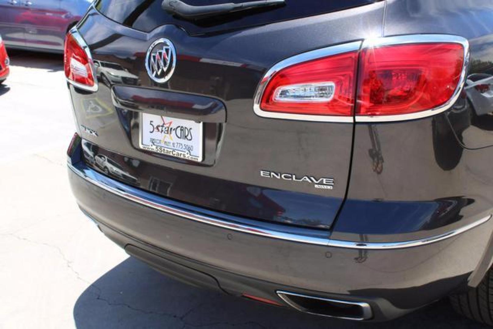 2017 Brown /Black Leather Buick Enclave Leather Sport Utility 4D (5GAKVBKD4HJ) , Auto, 6-Spd Overdrive transmission, located at 18001 Kellogg Rd, Saucier, MS, 39574, (228) 832-1441, 39.421459, -76.641457 - ~ TEXT or CALL 928 775 5O6O ~ 5STARCARS .C0M ~** AWD! ~ TWO OWNER! ~ 3RD ROW! ~ LOADED LEATHER GRP!** PRISTINE CONDITION Inside and Out! 5 of 5 Condition Report! ** Inspected - Tested - Professionally Serviced and Renewed!** READY for MANY MORE Years of Great Service!** Certified CLEAN CARFAX! No - Photo#12