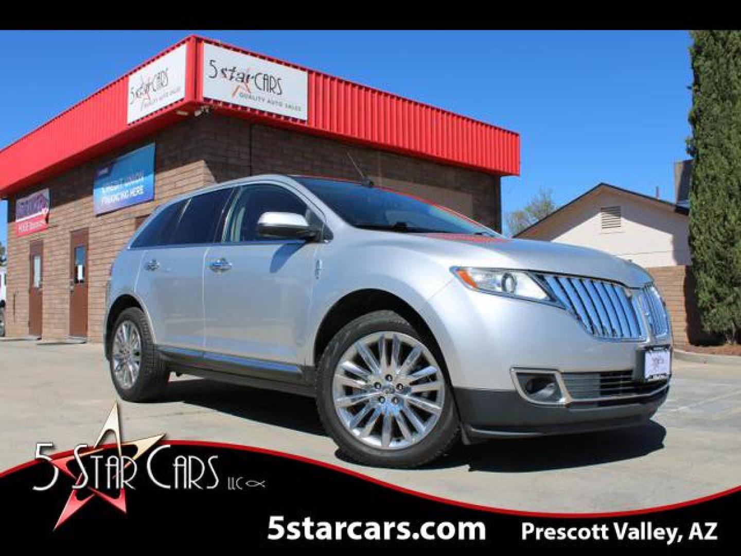 2011 Silver /Black Lincoln MKX Sport Utility 4D (2LMDJ6JK3BB) , Automatic, 6-Spd w/Overdrive transmission, located at 18001 Kellogg Rd, Saucier, MS, 39574, (228) 832-1441, 39.421459, -76.641457 - ~ TEXT or CALL 928 775 5O6O ~ 5STARCARS .C0M ~** ONE OWNER! ~ SIGHT and SOUND PKG! ~ SUPER NICE SUV!** EXCEPTIONAL CONDITION! 4.9 of 5 Third Party Condition Report! ** Inspected - Tested - Professionally Serviced and Renewed!** READY for MANY MORE Years of Great Service!** Certified CLEAN AUTOC - Photo#0