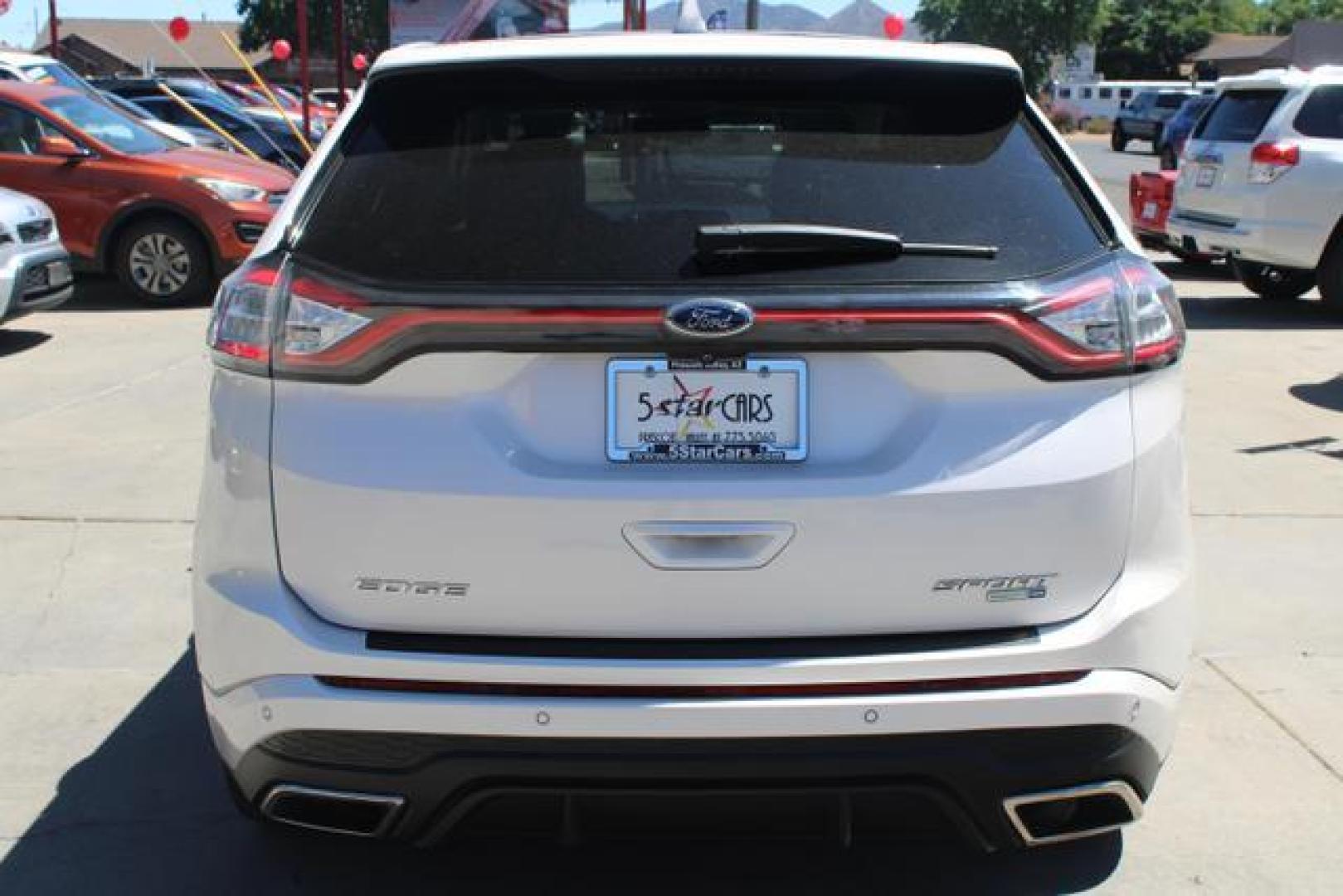 2017 White /Black Ford Edge Sport SUV 4D (2FMPK4AP7HB) , Auto, 6-Spd SelShft transmission, located at 18001 Kellogg Rd, Saucier, MS, 39574, (228) 832-1441, 39.421459, -76.641457 - Photo#13