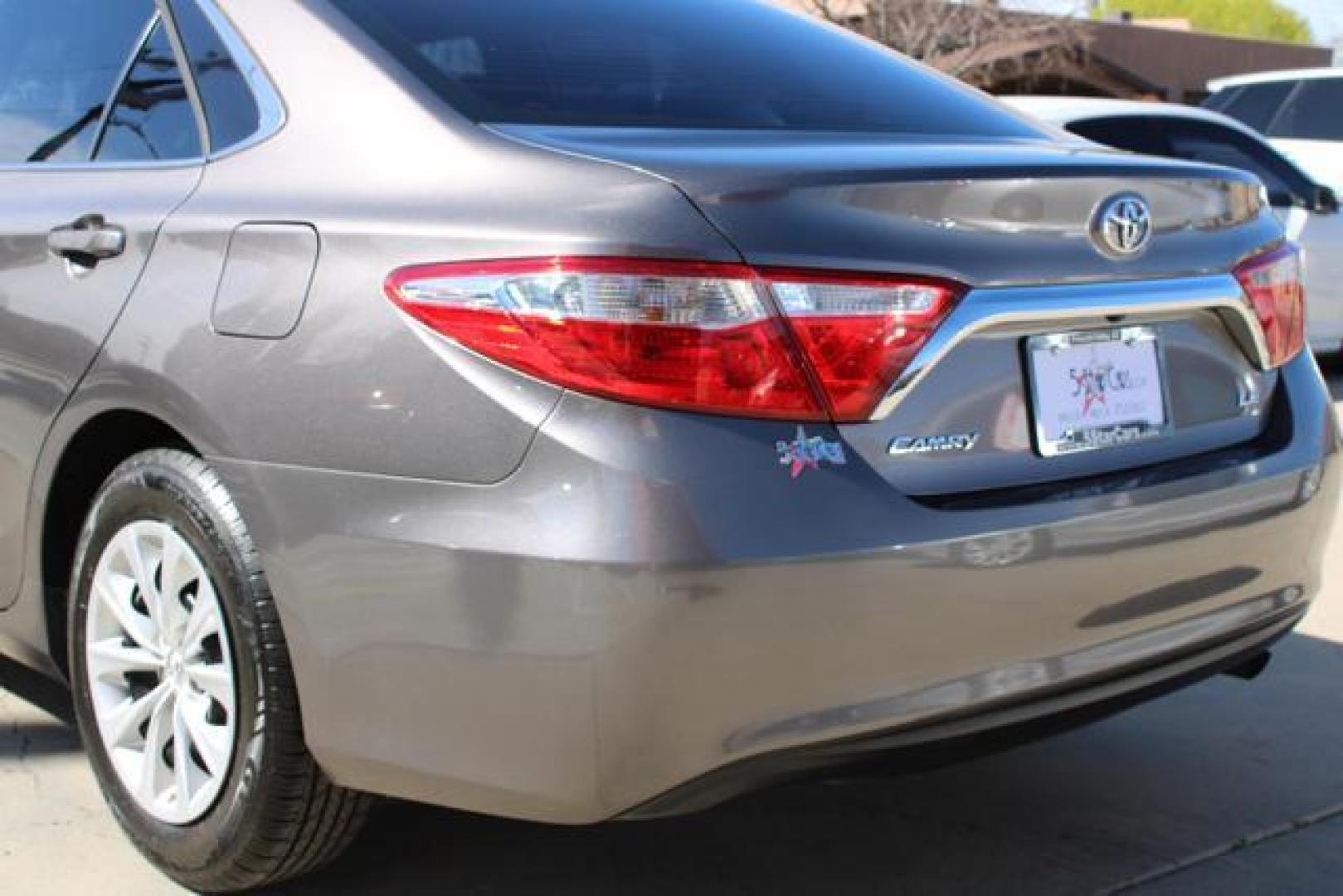 2015 Gray /Gray Toyota Camry LE Sedan 4D (4T1BF1FK1FU) , Automatic, 6-Spd transmission, located at 18001 Kellogg Rd, Saucier, MS, 39574, (228) 832-1441, 39.421459, -76.641457 - ~ TEXT or CALL 928 775 5O6O ~ 5STARCARS .C0M ~** TWO OWNER AZ! ~ GAS SAVER! ~ SUPER NICE SEDAN!** GREAT CONDITION! WELL TAKEN CARE OF! ** Inspected - Tested - Professionally Serviced and Renewed!** READY for MANY MORE Years of Great Service!** Certified AutoCheck w/ No Accidents/No Issues!** 1000 - Photo#13