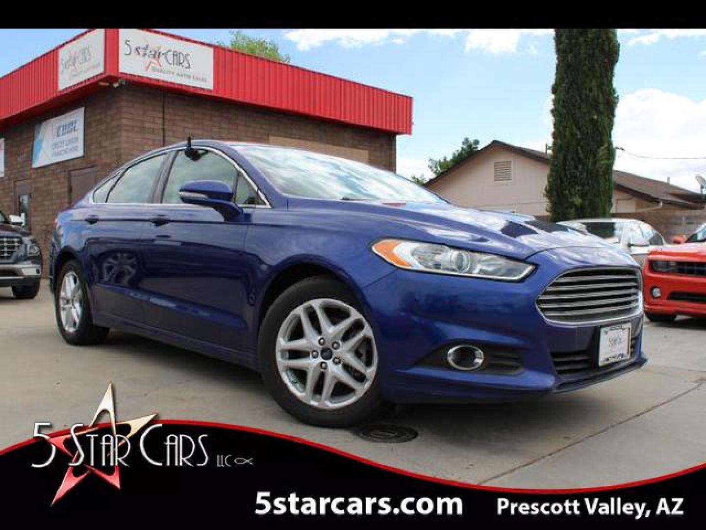 2016 Blue /Black Ford Fusion SE Sedan 4D (3FA6P0HD1GR) , Auto, 6-Spd SelectShift transmission, located at 18001 Kellogg Rd, Saucier, MS, 39574, (228) 832-1441, 39.421459, -76.641457 - Photo#0