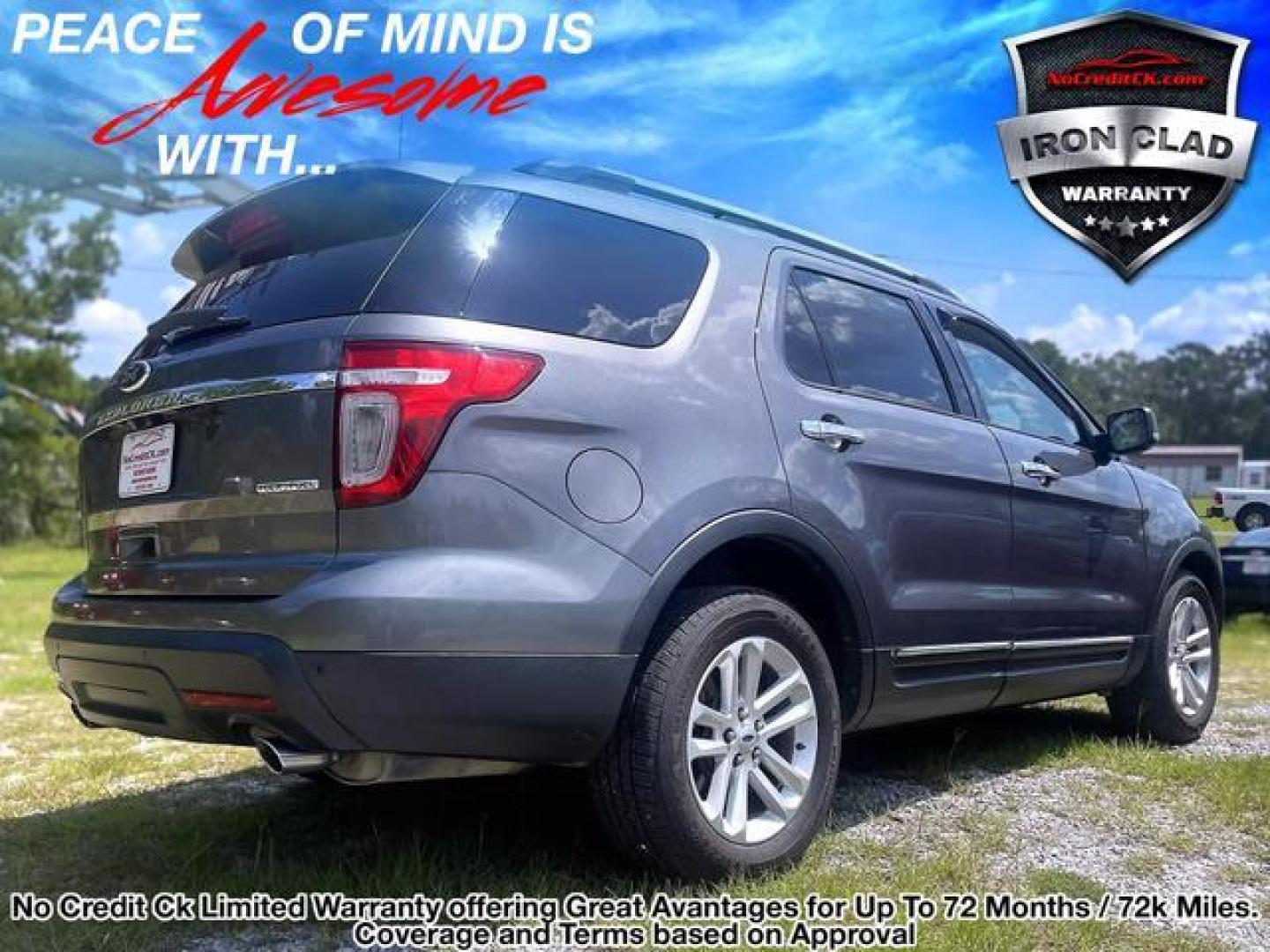 2014 Gray /Gray Ford Explorer XLT Sport Utility 4D (1FM5K7D86EG) , Automatic, 6-Spd transmission, located at 18001 Kellogg Rd, Saucier, MS, 39574, (228) 832-1441, 139.421463, -76.641457 - '' E-Z FINANCING!! '' 2014 Ford Explorer XLT ~ 1-Owner! Well Maintained, CARFAX Great Value - CARFAX APPROVED, LOW DOWN PAYMENT, SKIP YOUR FIRST PAYMENT, IRON CLAD Warranty, AND MUCH MORE !!We have ALL TYPES OF FINANCING OPTIONS! This Books out for $11,520 - Buy it today for only $8,795 !! Easy easy - Photo#2