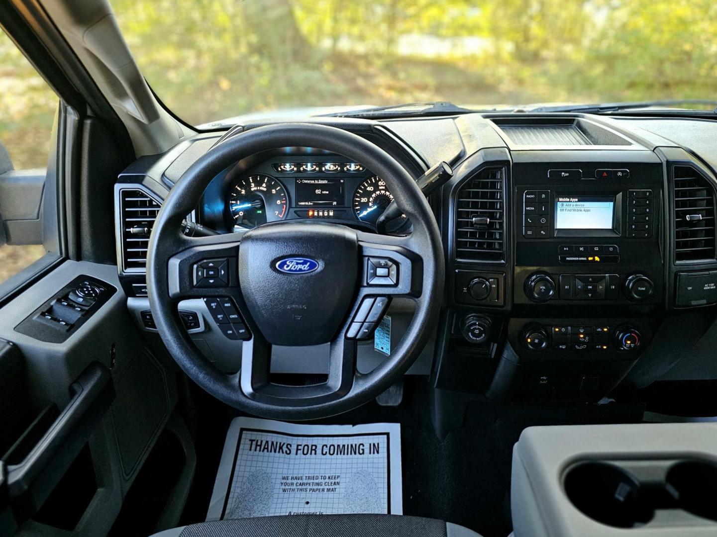 2019 White Ford F-150 XL (1FTEW1C5XKK) with an 5.0L V8 OHV 32V engine, 6A transmission, located at 18001 Kellogg Rd, Saucier, MS, 39574, (228) 832-1441, 139.421463, -76.641457 - 2019 Ford F-150 XL 4DR SUPERCREW, Back-up Camera, Integrated Turn Signal Mirrors, Satellite Radio, Bluetooth Connection, Privacy Glass, Smart Device Integration, Fog Lamps, Rear Parking Aid, Tire Pressure Monitor, Towing Package, Keyless Entry, Trailer Hitch, SuperCrew Cab, Side Airbags. Re - Photo#28