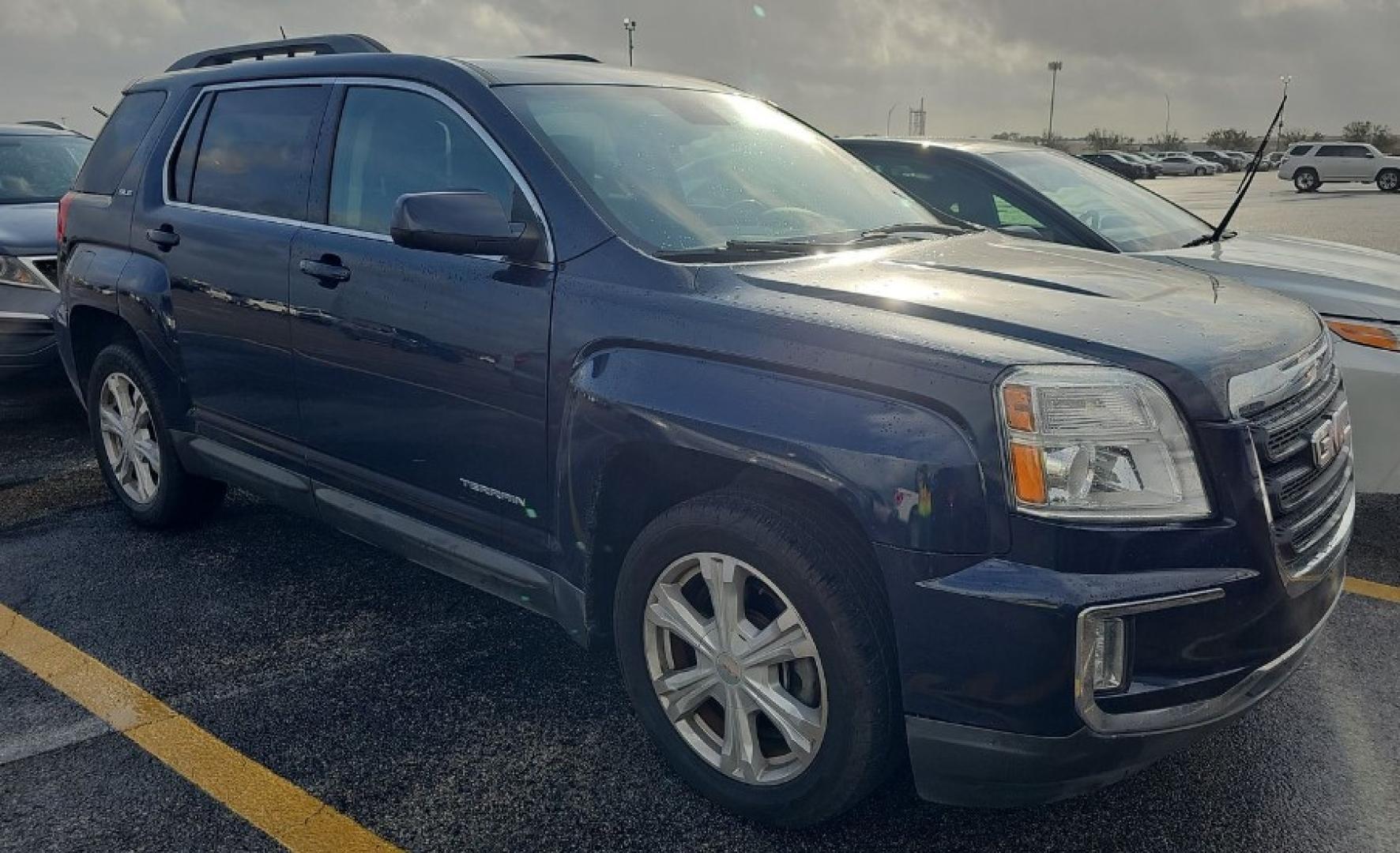 2017 Black GMC Terrain SLE2 FWD (2GKALNEKXH6) with an 2.4L L4 DOHC 16V engine, 6A transmission, located at 18001 Kellogg Rd, Saucier, MS, 39574, (228) 832-1441, 139.421463, -76.641457 - 2017 GMC Terrain SLE-2 ,WE HAVE THE BEST AUTO FINANCING IN AMERICA HERE, Preferred Equipment Package, WiFi Hotspot, Navigation System, Tire Pressure Monitor, Back-up Camera, Keyless Entry, Spoiler, Heated Front Seat, Bucket Seats, 18 Inch Wheels, Alloy Wheels, Heated Mirrors, Satellite Radio, and - Photo#1