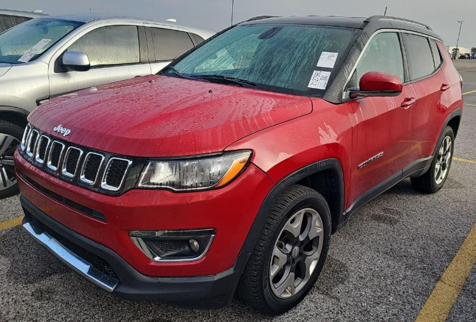 2018 Red Jeep Compass Limited 4WD (3C4NJDCB6JT) with an 2.4L L4 DOHC 16V engine, CVT transmission, located at 18001 Kellogg Rd, Saucier, MS, 39574, (228) 832-1441, 139.421463, -76.641457 - 2018 Jeep Compass Limited WE HAVE THE BEST AUTO FINANCING IN AMERICA HERE, 4WD, Leather, Back-up Camera, Bluetooth Connection, Climate Control, Fog Lamps, Heated Front Seat, Heated Steering Wheel, Integrated Turn Signal Mirrors, Keyless Start, Leather Seats, Multi-Zone Air, Conditioning, - Photo#0